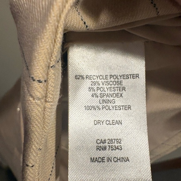 Rachel Zoe Posh Pinstripe Tailored Vest - Picture 4 of 6